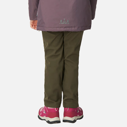 Pantalon Niña Dinamic Softshell Pants Verde Musgo Lippi