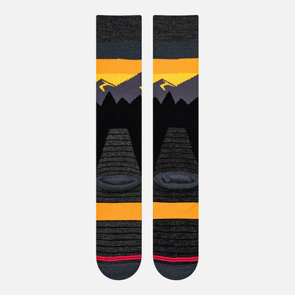 Calcetin Hombre All Mountain Ski Socks Gris Oscuro Lippi