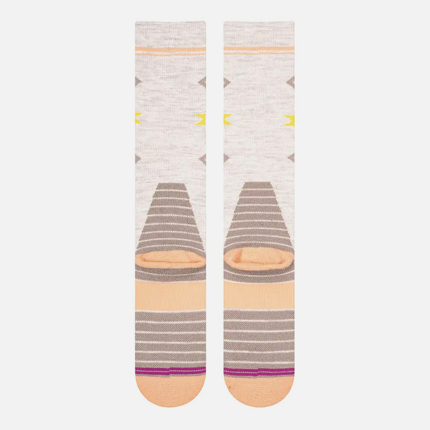 Calcetin Mujer All Mountain Ski Socks Gris Claro Lippi