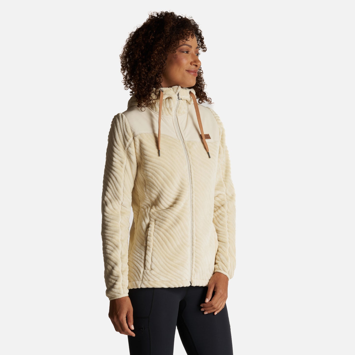 Chaqueta Mujer Polaroid Beige Haka Honu