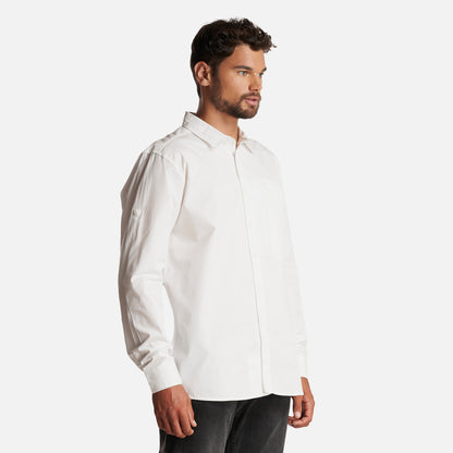 Camisa Hombre Alloy Long Sleeve Shirt Blanco Lippi