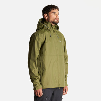 Chaqueta Hombre Alpine B-Dry Hoody Jacket Verde Lippi