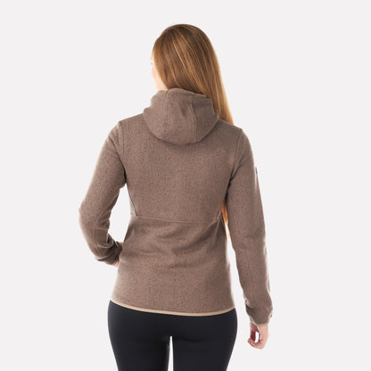 Chaqueta Mujer Alamo Blend-Pro Hoody Jacket Taupe Lippi