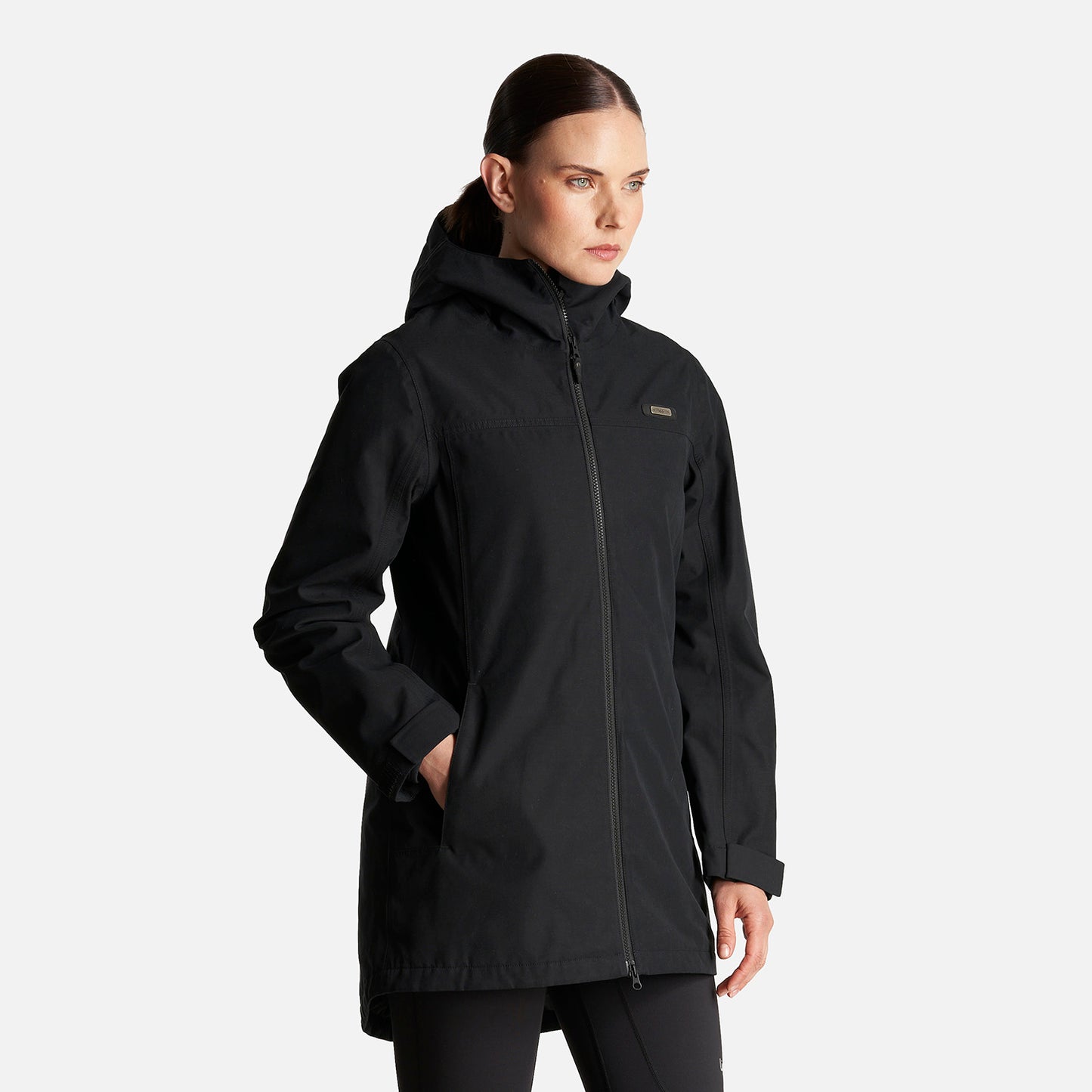 Chaqueta Mujer Citizen Warm B-Dry Hoody Jacket Negro Lippi