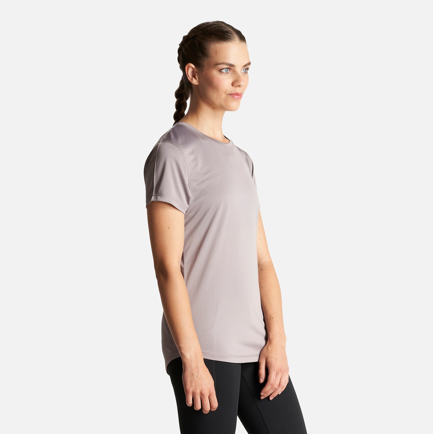 Polera Mujer Core Q-Dry T-Shirt Lavanda Lippi