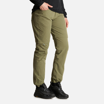 Pantalon Mujer Enduring Mix-2 Q-Dry Pants Verde Lippi