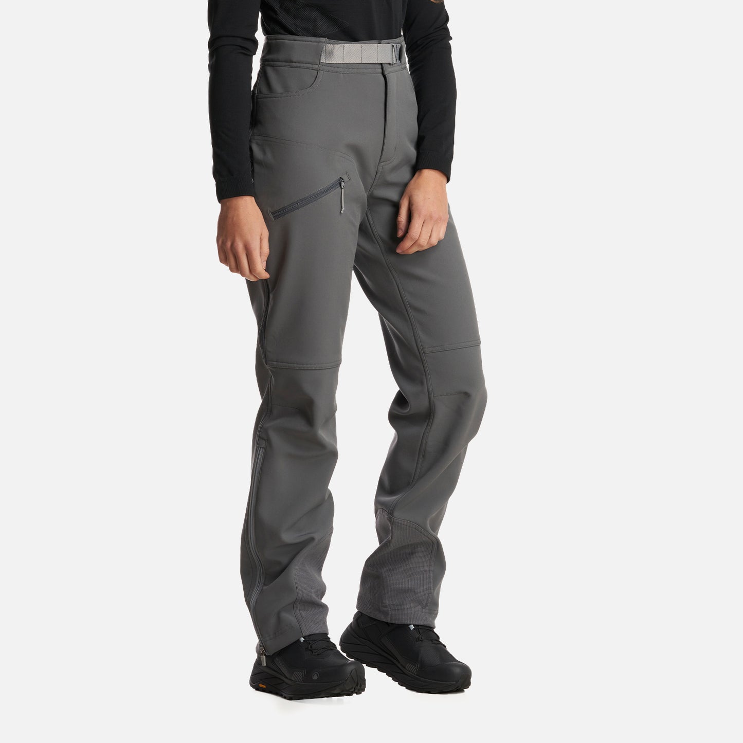 Pantalon Mujer Kimball Softshell Pants Gris Medio Lippi