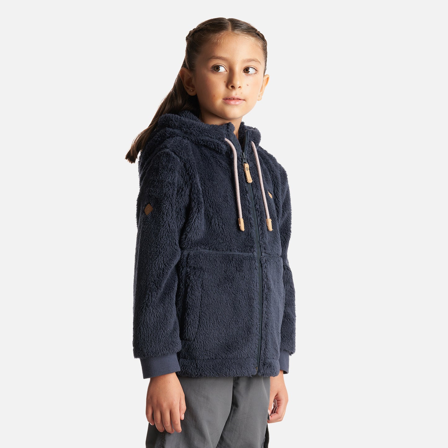 Chaqueta Niña Bear Shaggy-Pro Hoody Jacket Azul Marino Lippi