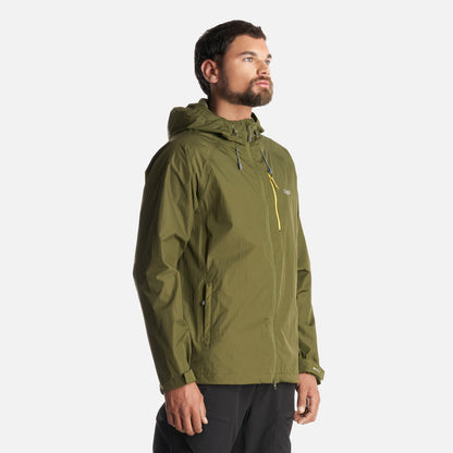 Chaqueta Hombre Nassau B-Dry Hoody Jacket Verde Oliva Lippi