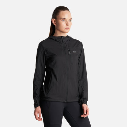 Chaqueta Mujer  Spry WindBreaker Hoody Jacket Negro Lippi