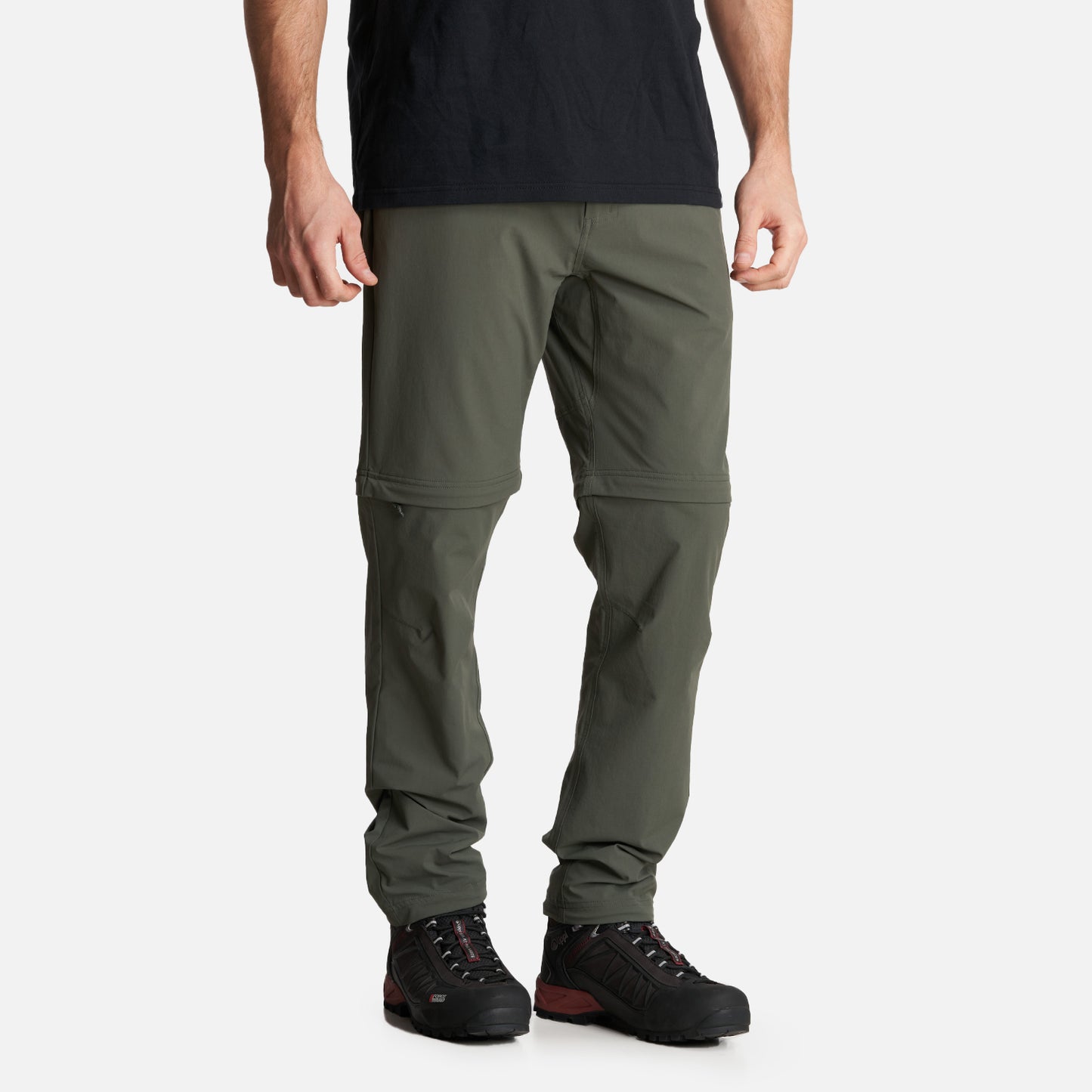 Pantalon Hombre Lennox Q-Dry Mix-2 Pants Verde Militar Lippi