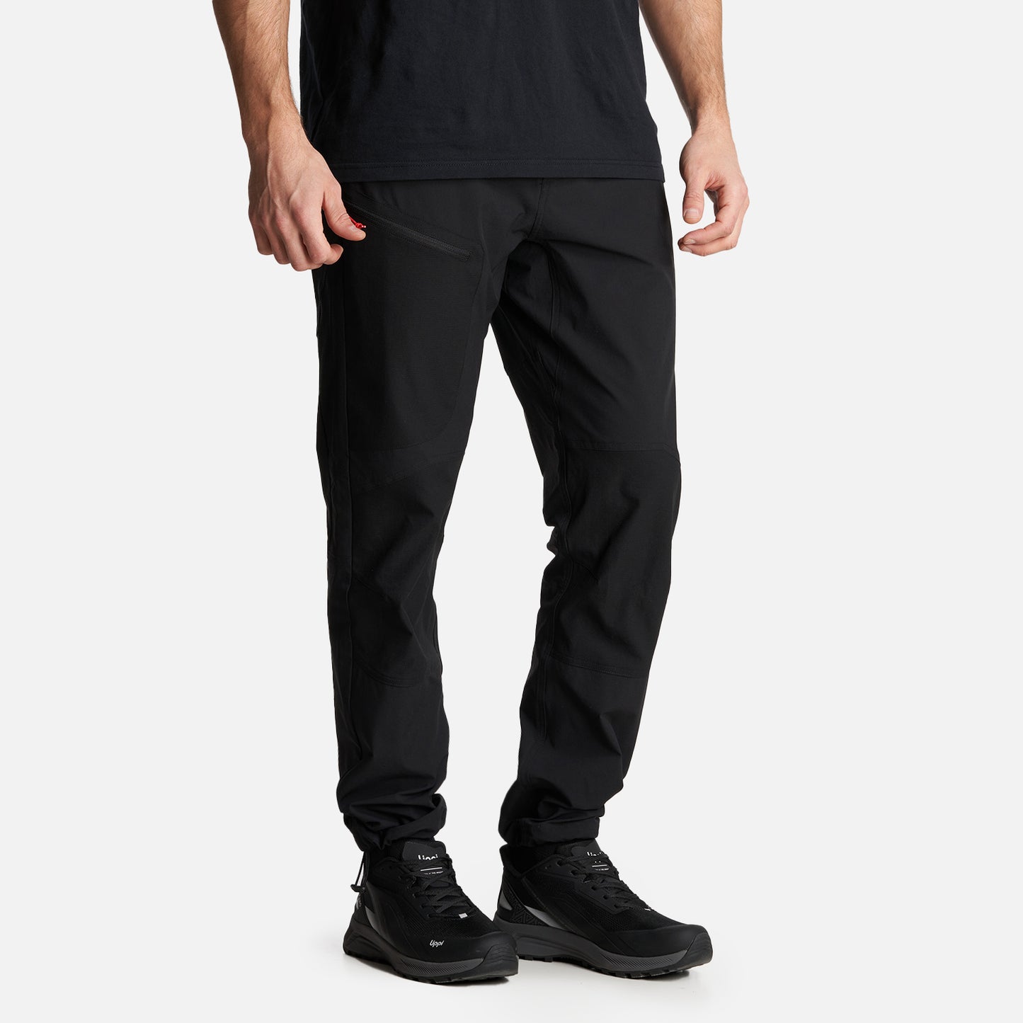 Pantalon Hombre Lennox Q-Dry Regular Fit Pants Negro Lippi