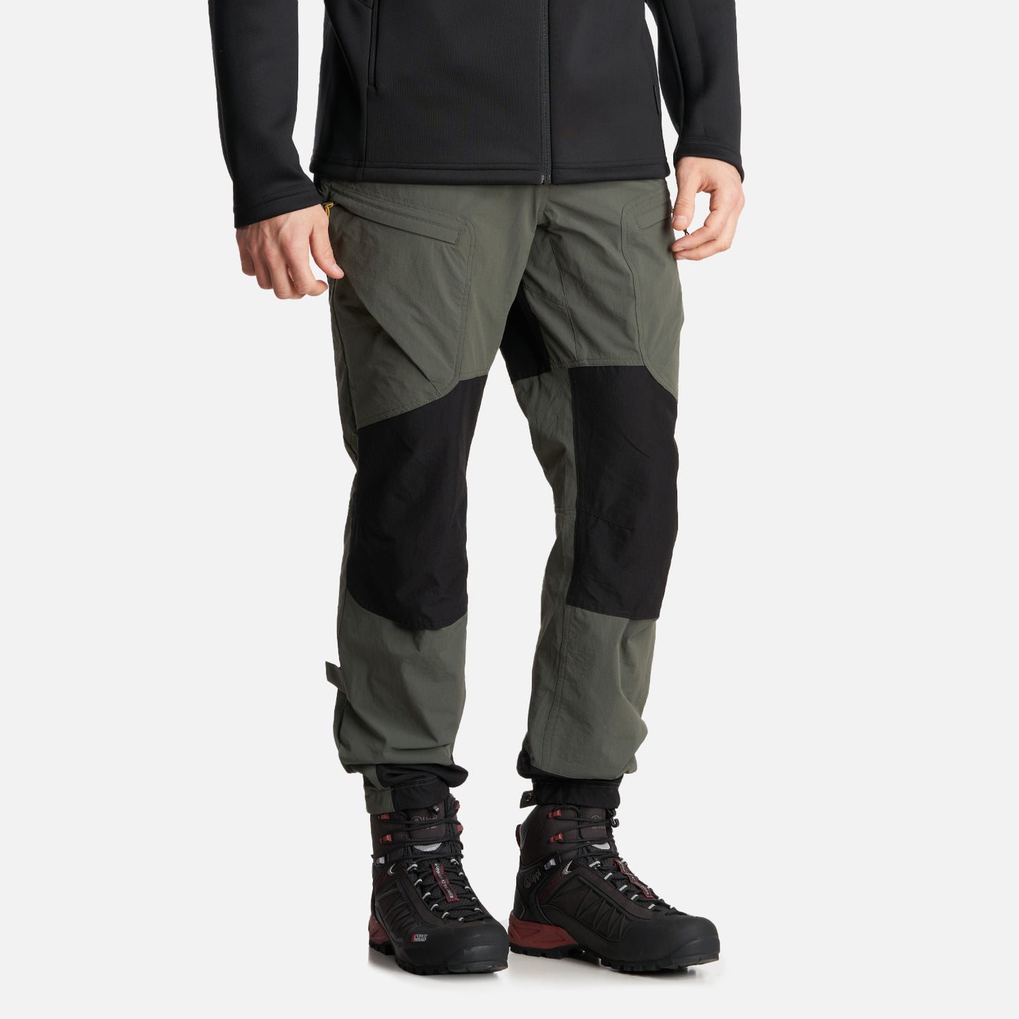 Pantalon Hombre Wollaston Mountain Q-Dry Regular Fit Pants Verde Militar Lippi