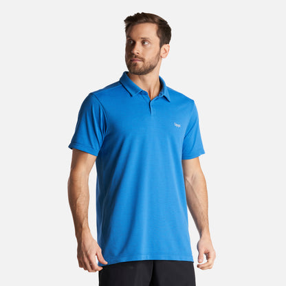 Polera Hombre B-Classic Seamless Polo Azul Lippi