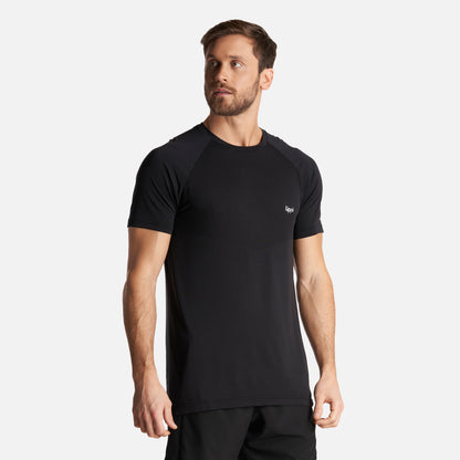 Polera Hombre Essential Sport T-Shirt Negro Lippi