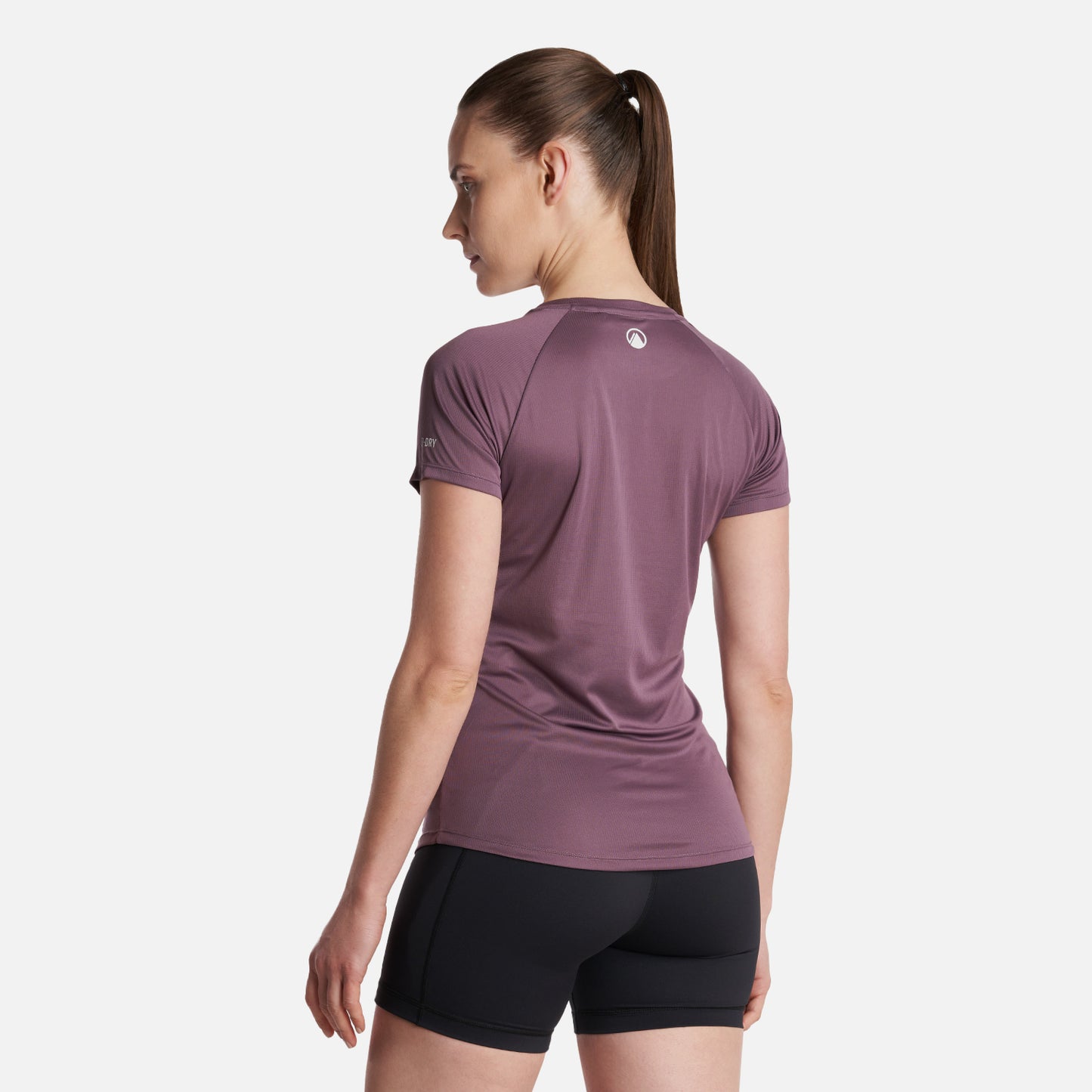 Polera Teen Girl Core Q-Dry T-Shirt Morado Lippi