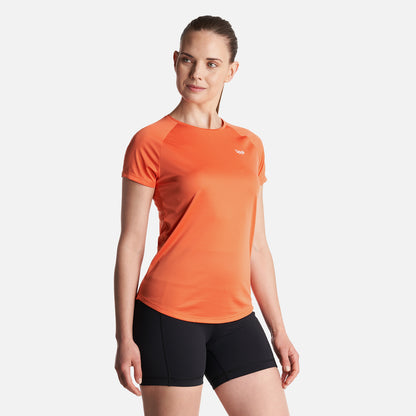 Polera Mujer  Core Q-Dry T-Shirt Salmon Lippi