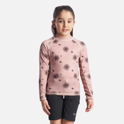 Traje de Baño Niña Sun Pro Long Sleeve T-Shirt Rosa Lippi