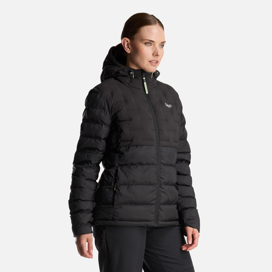 Chaqueta Mujer Bazpur EVO Down Hoody Jacket Negro Lippi