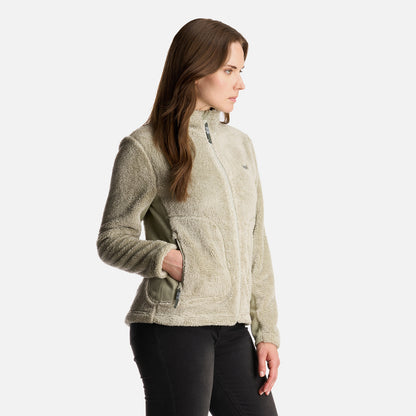 Chaqueta Mujer Ferret Shaggy-Pro Jacket Verde Grisaceo Lippi