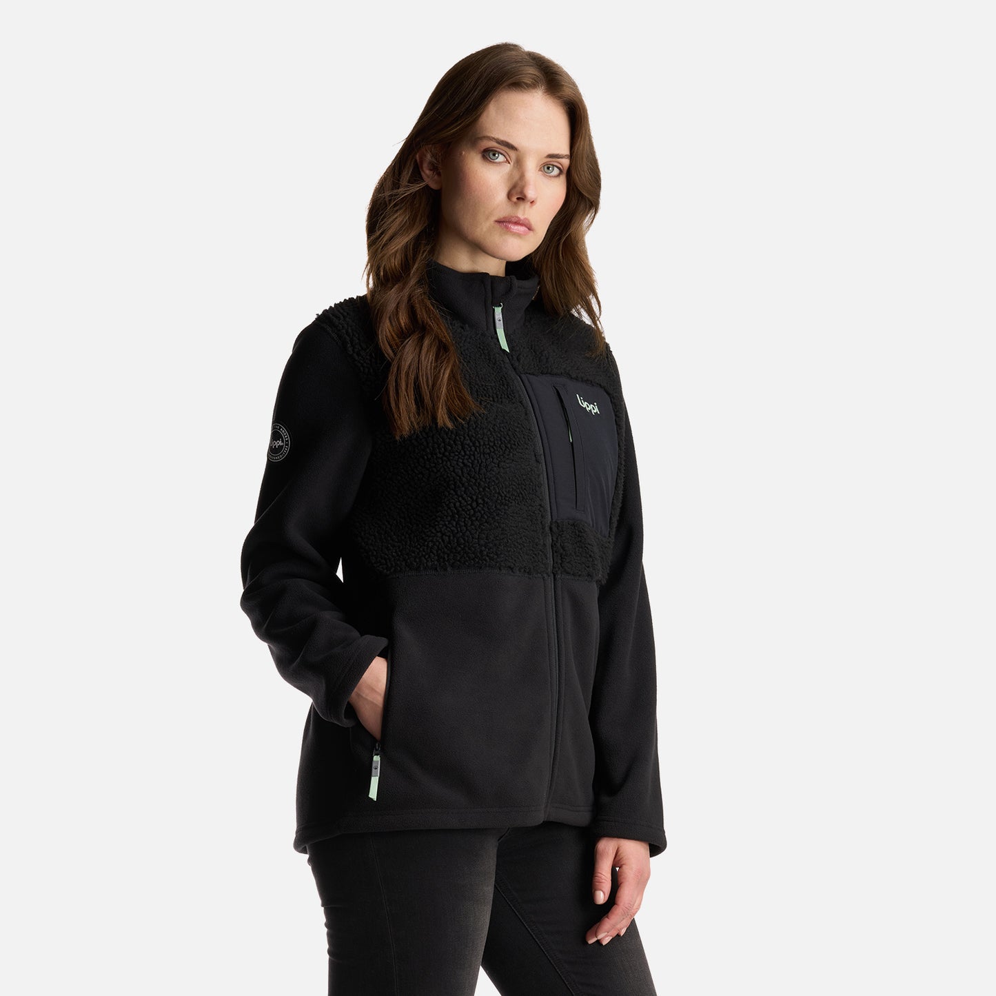 Chaqueta Mujer Macizo Sherpa Pro Jacket Negro Lippi