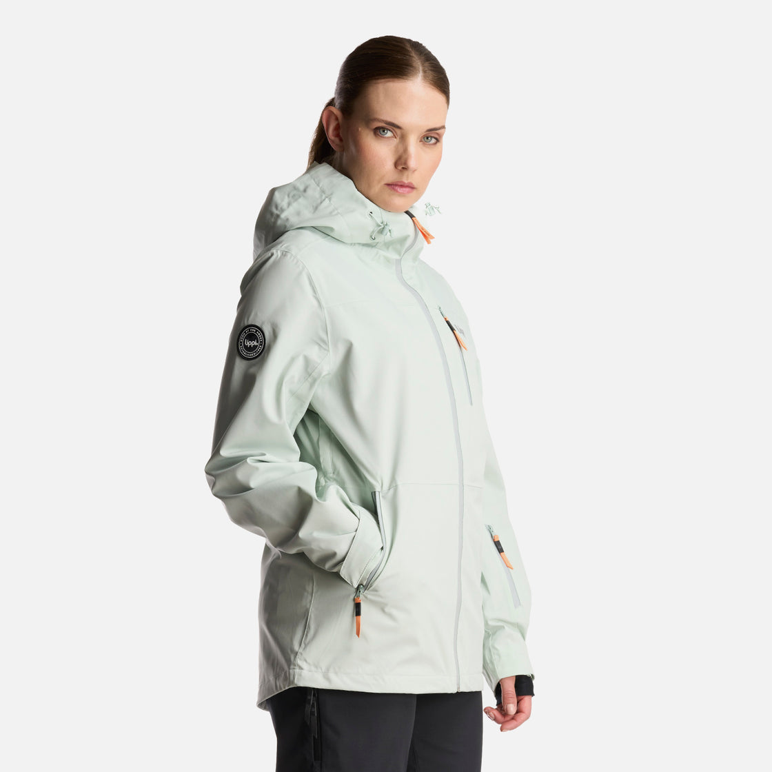 Chaqueta Mujer Sierra Nevada Light B-Dry Hoody Jacket Menta Lippi