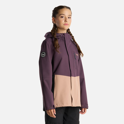 Chaqueta Teen Girl Massif B-Dry Hoody Jacket Morado Oscuro Lippi