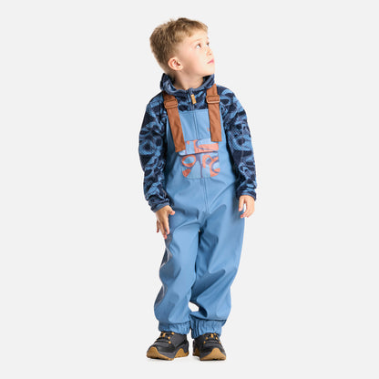 Pantalon Niño Muddy B-Dry Overalls Azul Grisaceo Lippi