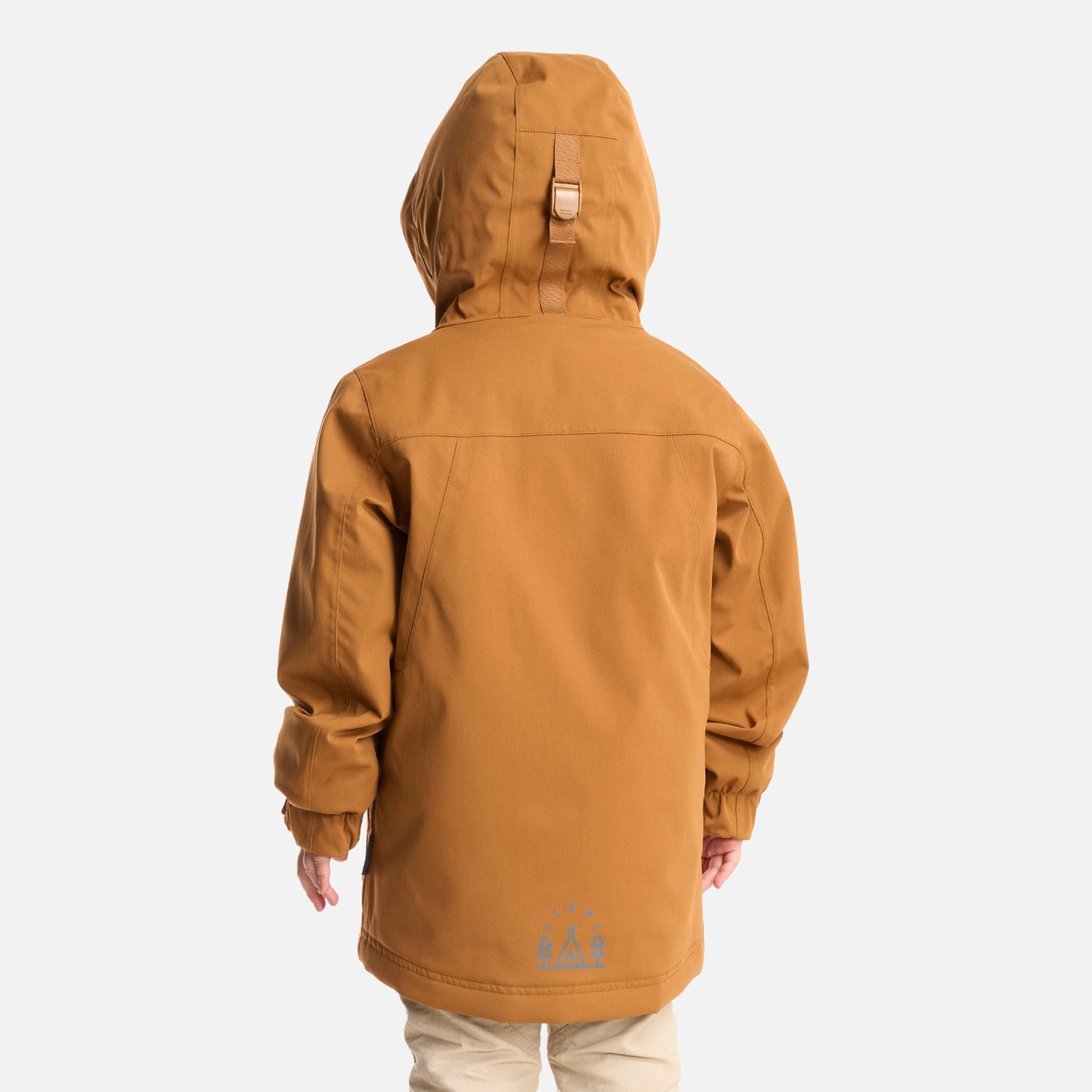 Chaqueta Niño Roble B-Dry Hoody Jacket Cafe Claro Lippi