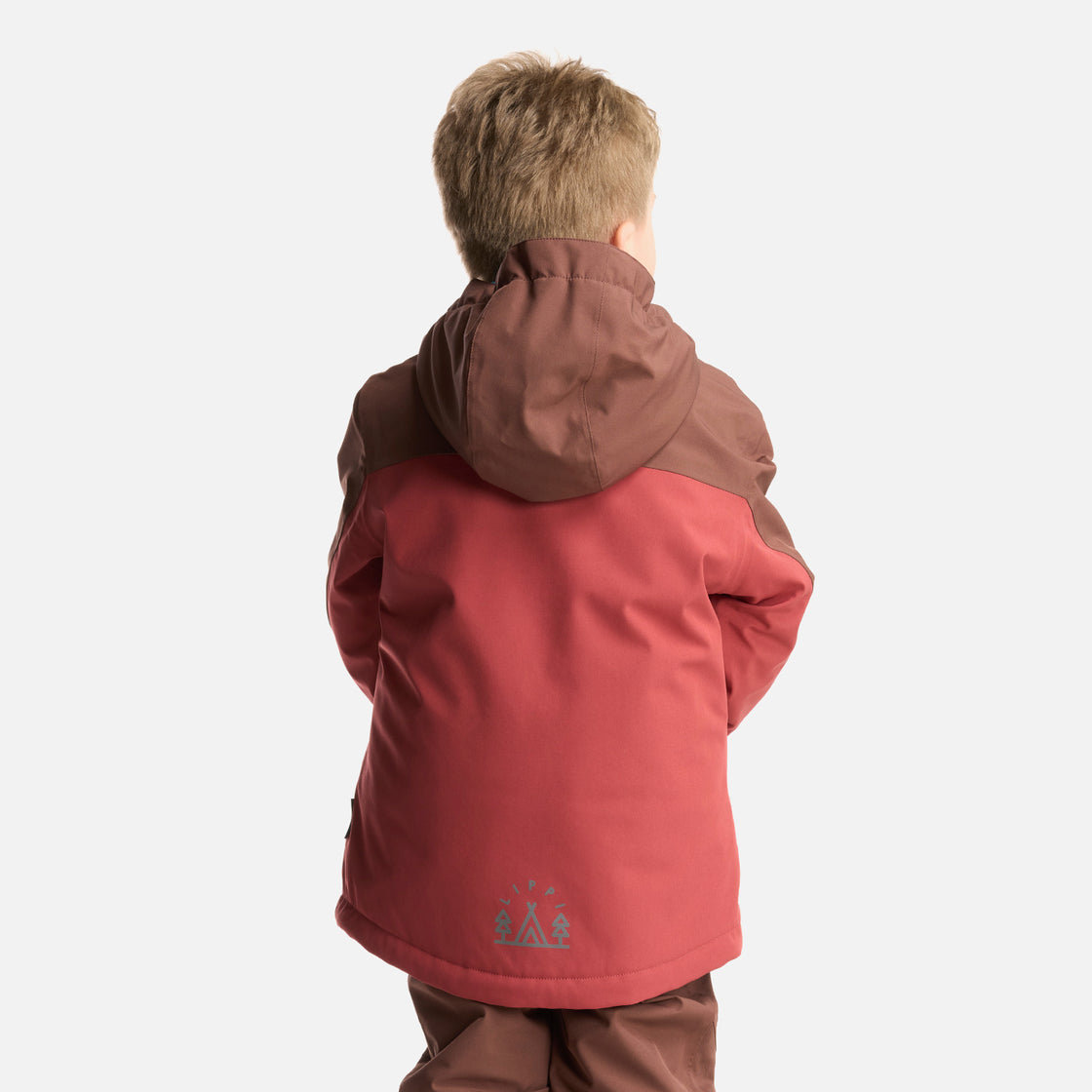 Chaqueta Niño Sierra Nevada B-Dry Steam-Pro Hoody Jacket Burdeo Lippi