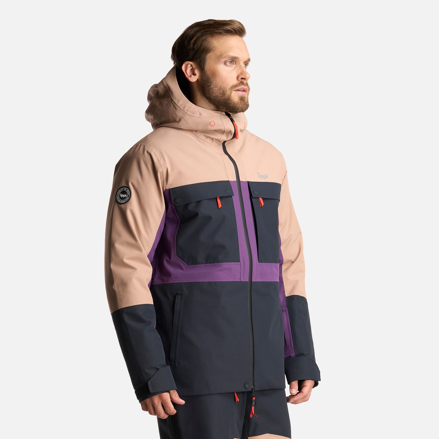 Chaqueta Hombre Black Hill B-Dry Jacket Morado Lippi