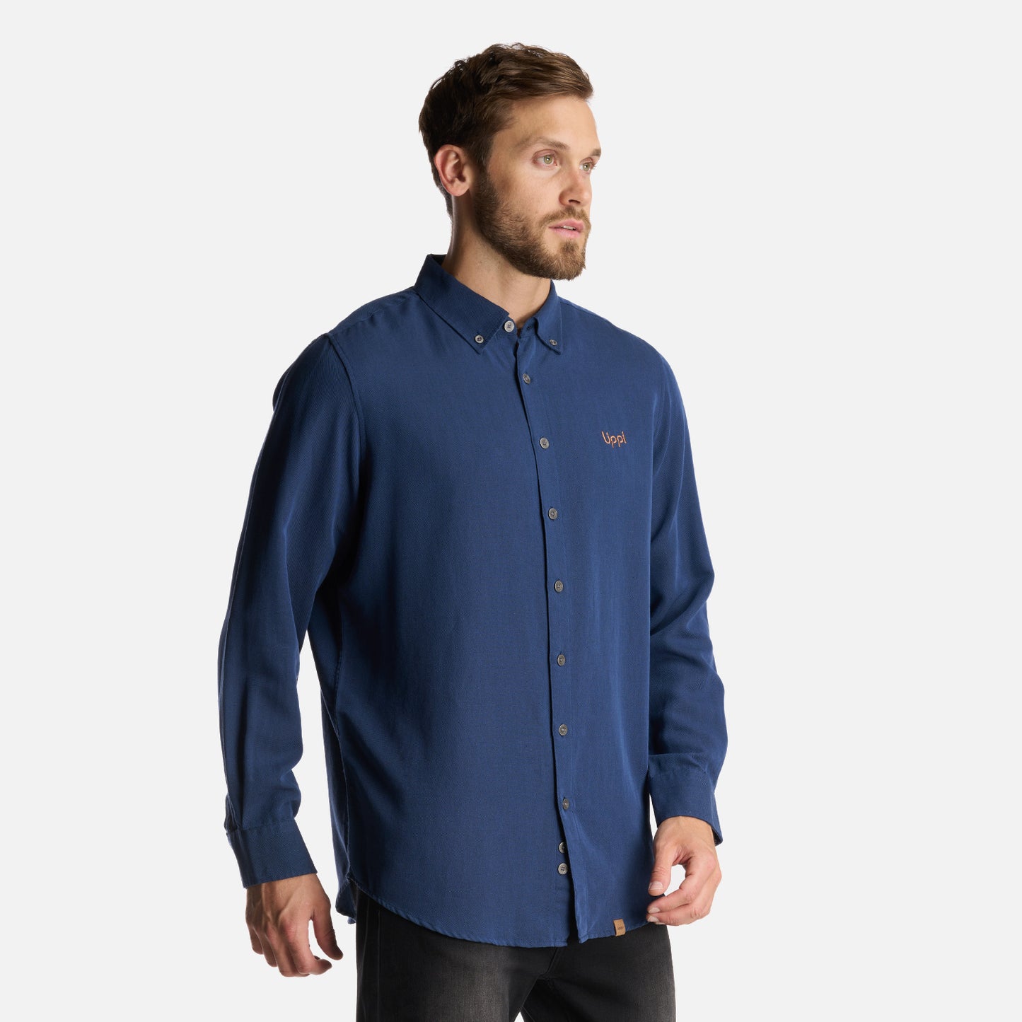 Camisa Hombre DayBreak B-Dry Shirt Azul Marino Lippi