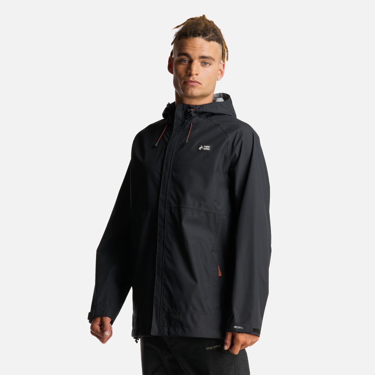 Chaqueta Hombre Viento Norte Negro Haka Honu