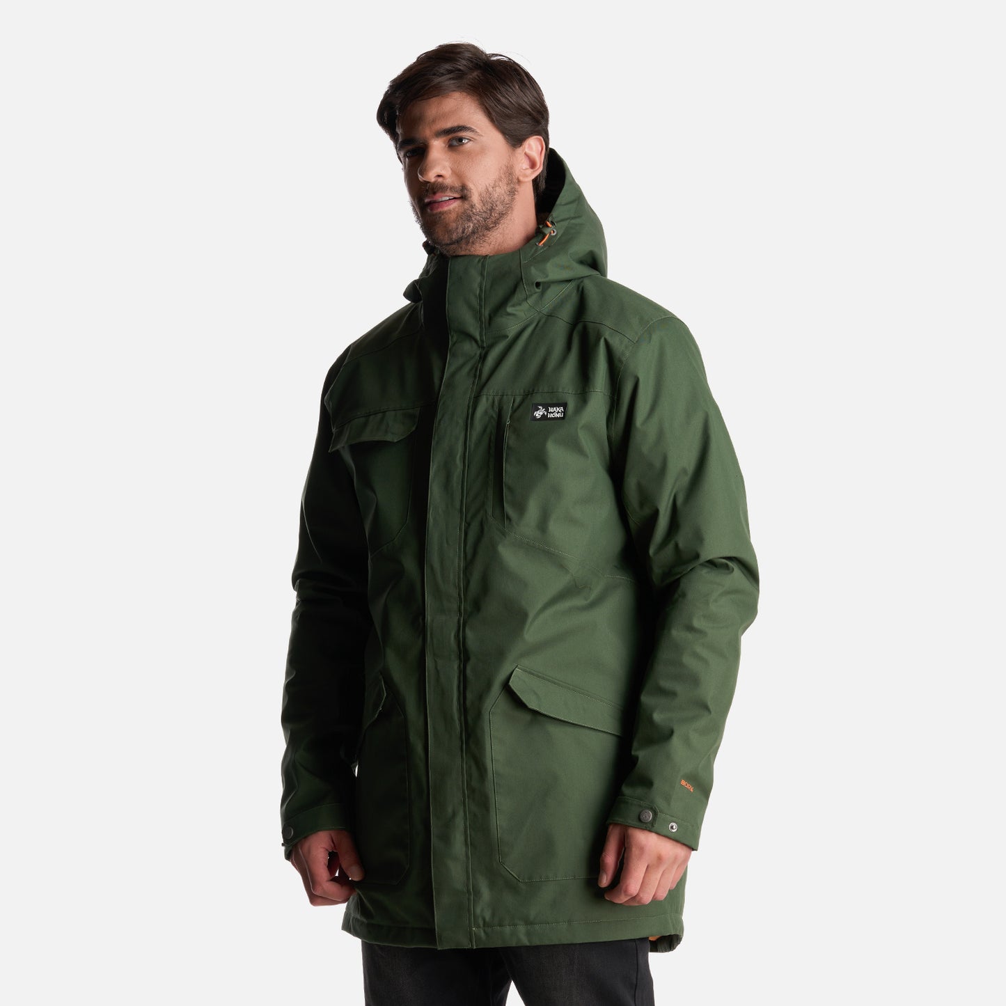 Chaqueta Hombre Yak Verde Militar Haka Honu