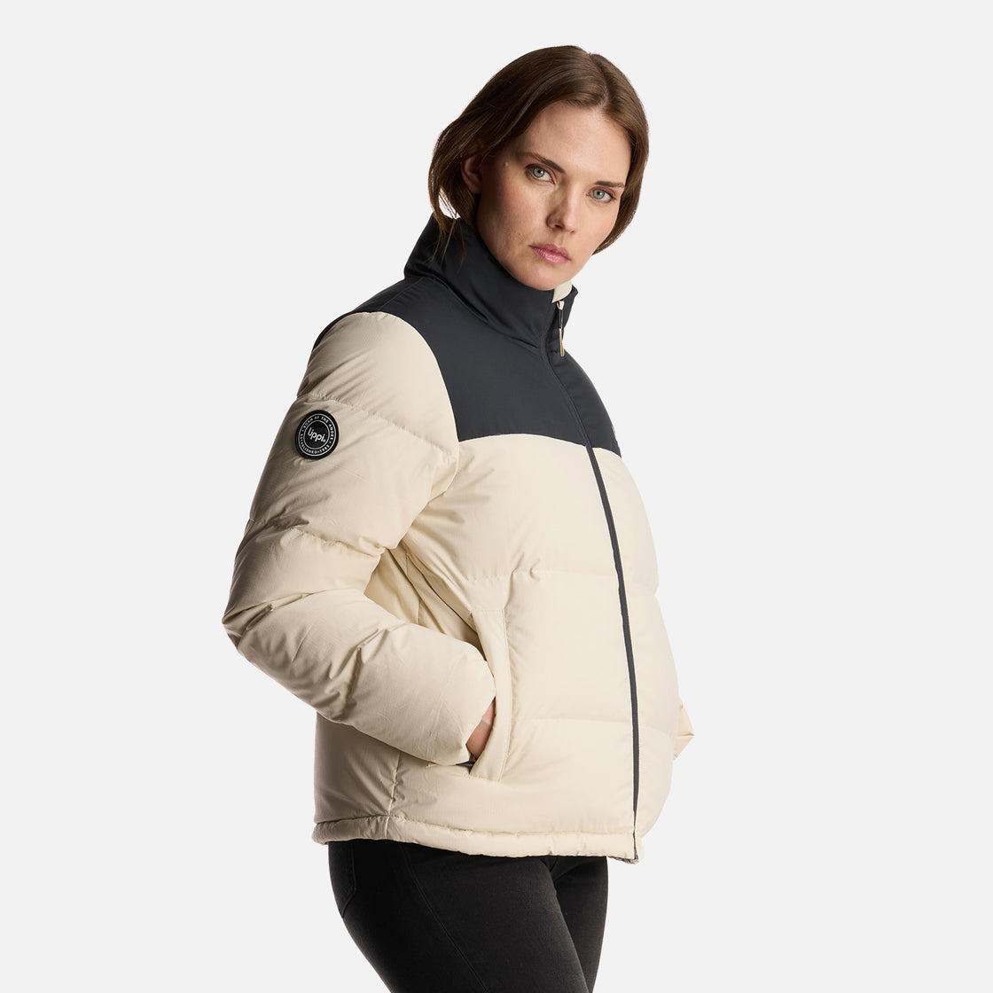 Chaqueta Mujer Urban Down Jacket Crema Lippi