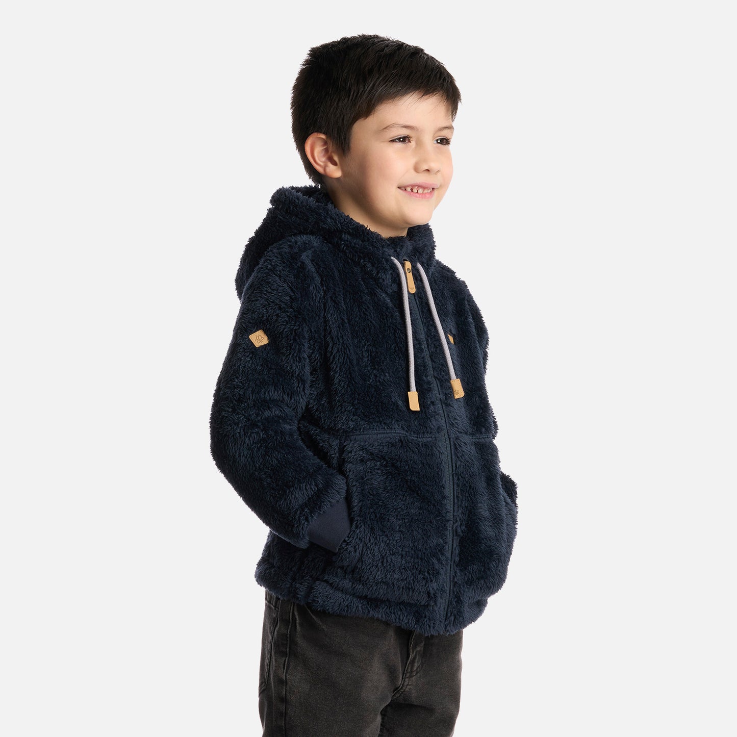 Chaqueta Niño Bear Shaggy-Pro Hoody Jacket Azul Marino Lippi