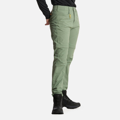 Pantalón Mujer Lennox Q-Dry Mix-2 Pants Jade Oscuro Lippi