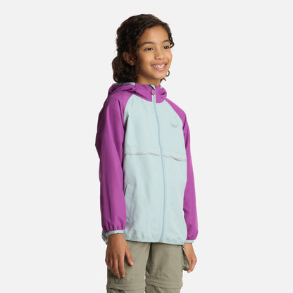 Chaqueta Niña Nightfall WindBreaker Hoody Jacket Morado Lippi