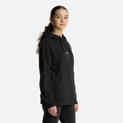 Polerón Teen Girl Ulmo Mid Point Hoody Sweatshirt Negro Lippi