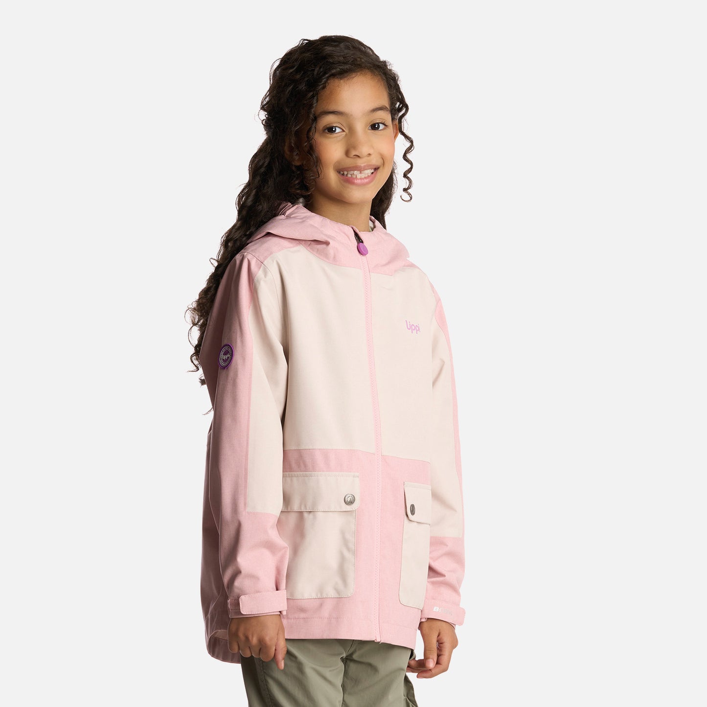 Chaqueta Niña FirePlace B-Dry Jacket Rosado Lippi