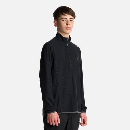 Polerón Teen Boy Mild Nano-F 14 Zip Negro Lippi