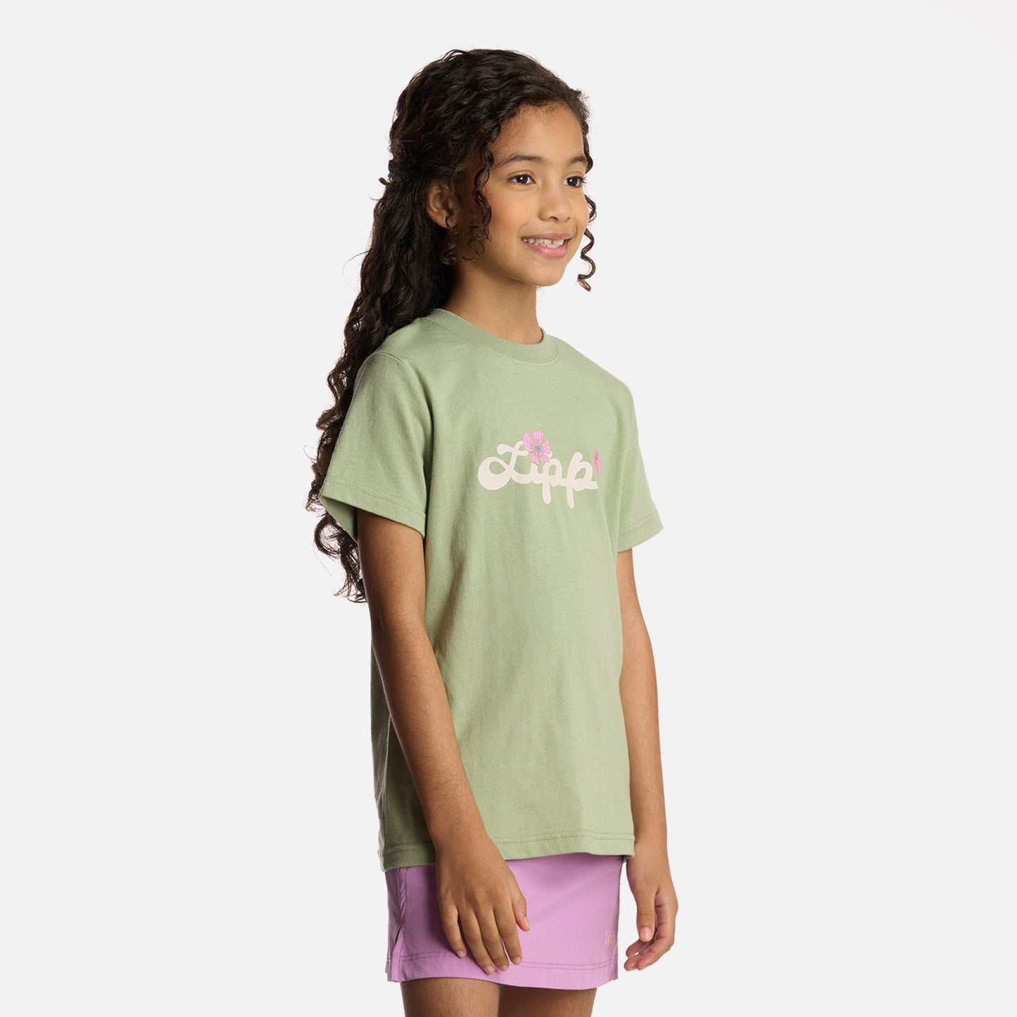 Polera Niña Logo Lippi T-Shirt Jade Lippi