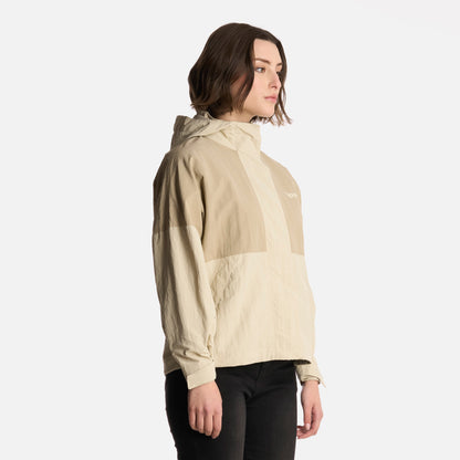 Chaqueta Mujer CityMe WindBreaker Hoody Jacket Taupe Lippi