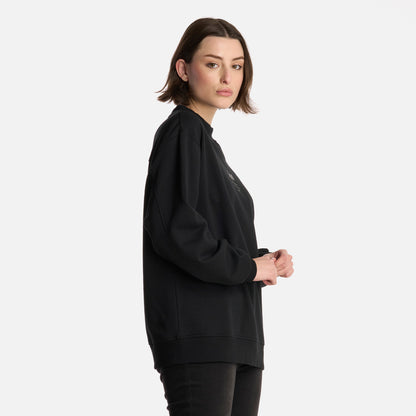 Polerón Mujer Ulmo Mid Point Crewneck Sweatshirt Negro Lippi