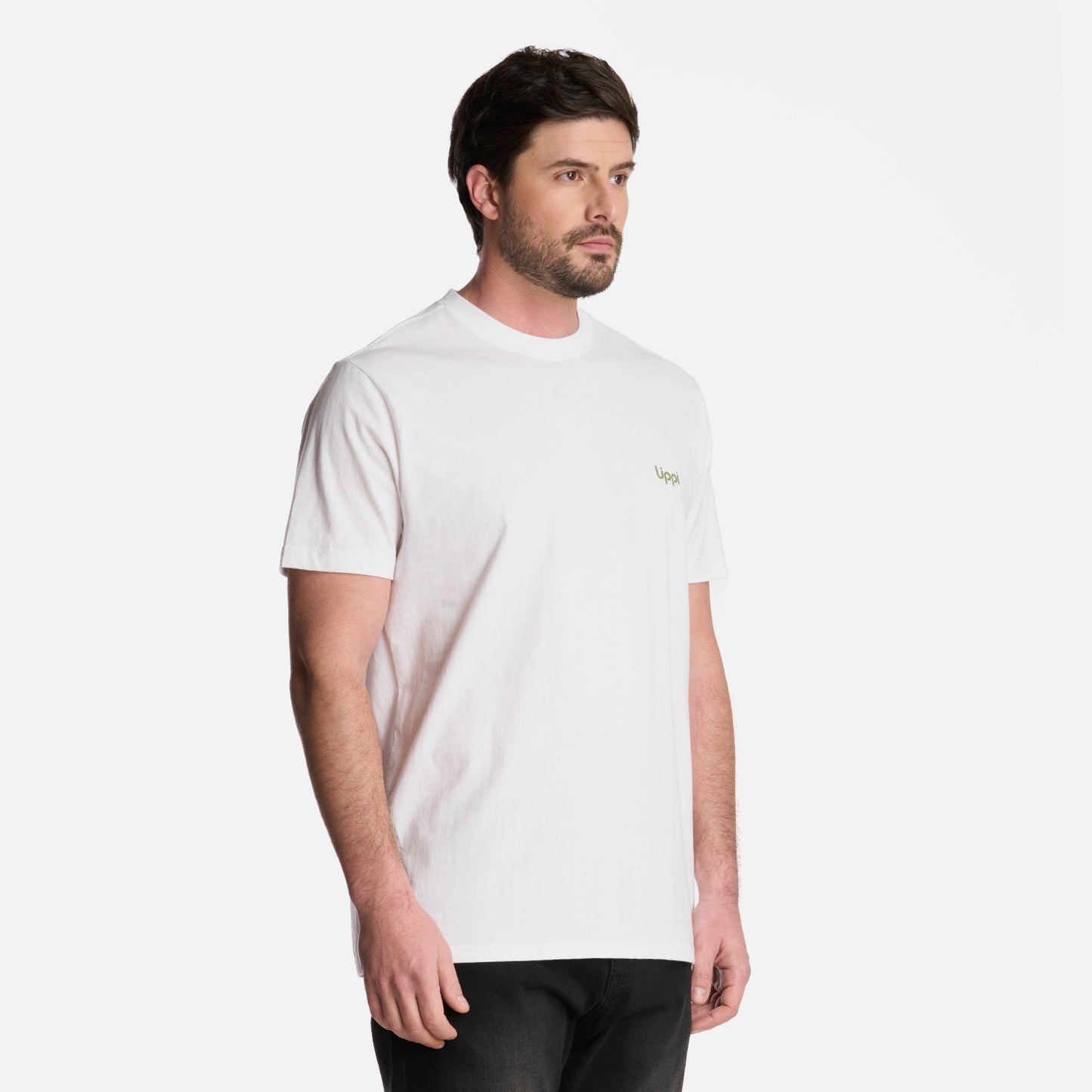 Polera Hombre Explore T-Shirt Blanco Lippi