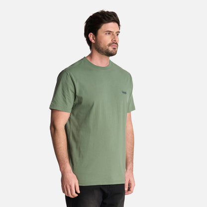 Polera Hombre Up on the Mountain T-Shirt Jade Oscuro Lippi