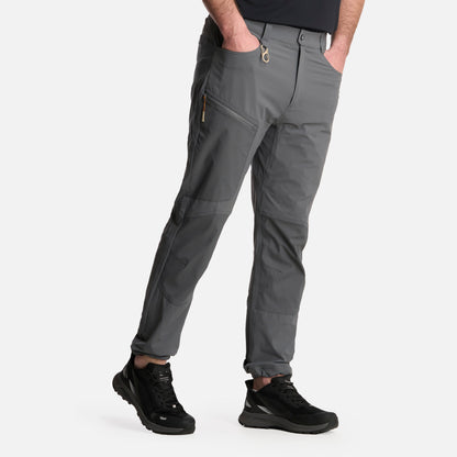 Pantalón Hombre Lennox Q-Dry Regular Fit Pants Gris Medio Lippi