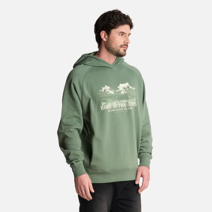 Polerón Hombre Insigne Hoody Sweatshirt Front Print Jade Oscuro Lippi