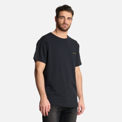 Polera Hombre Natural Negro Haka Honu