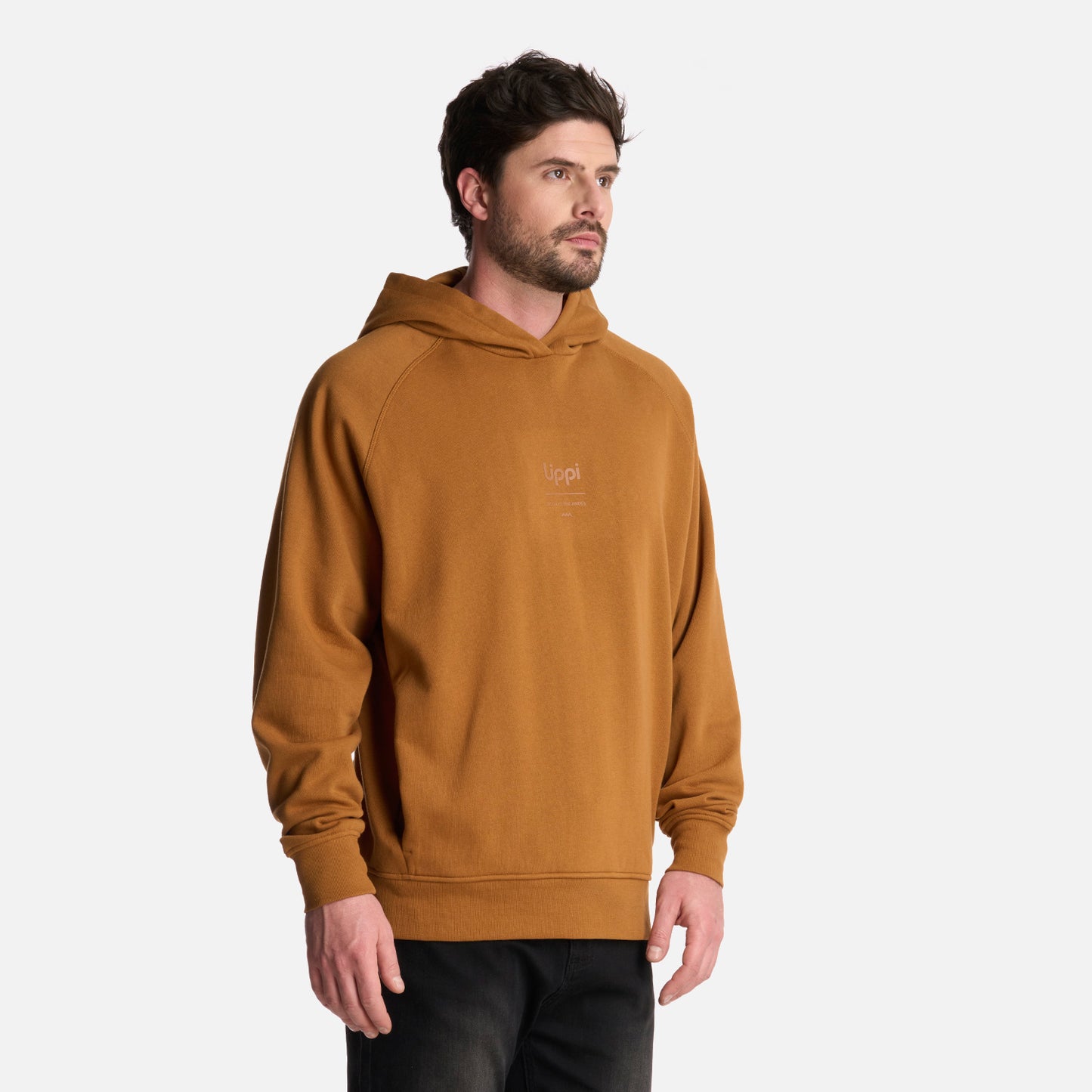 Polerón Hombre Ulmo Hoody Sweatshirt Mostaza Lippi